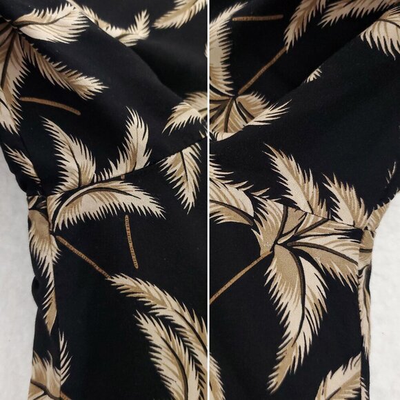 Paradise Found Hawaiian Shirt Palm Trees Vintage Honolulu Made USA Men's 2XL - Picture 11 of 12